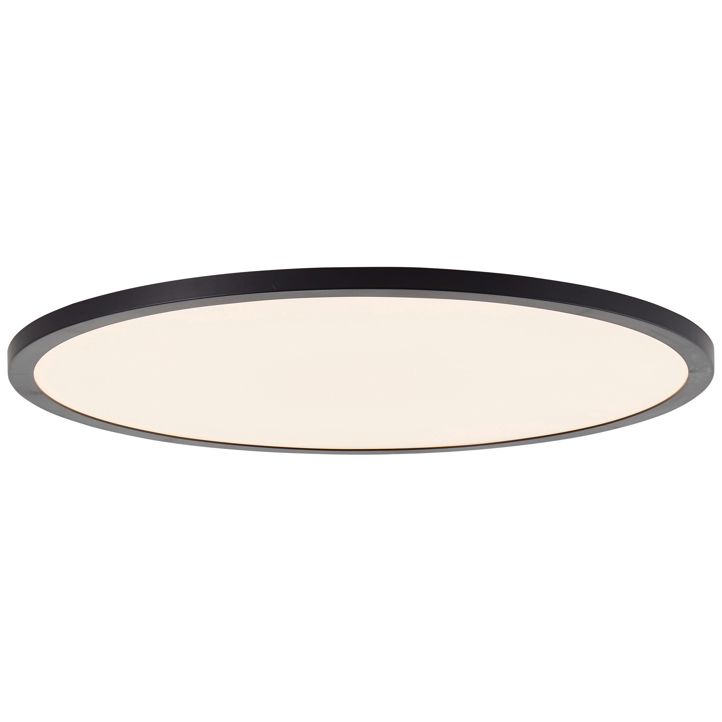 LED-Paneel Hk19479s76 Tuco - Schwarz/Weiß, Basics, Kunststoff (50/3cm) - Brilliant