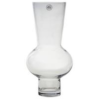 Vase Jolina Bauchig Klarglas H: 37 Cm - Klar, KONVENTIONELL, Glas (17/37cm) - Ondega
