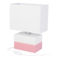 Tischleuchte 4113522 Colorato - Rosa - Naturfarben/Rosa, Basics, Holz (20/10,5/27cm)