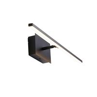 Bad-Wandleuchte Amalfi Ip44 Chromfarben L: 41 cm - Chromfarben, Basics, Glas/Metall (41/8/10cm)