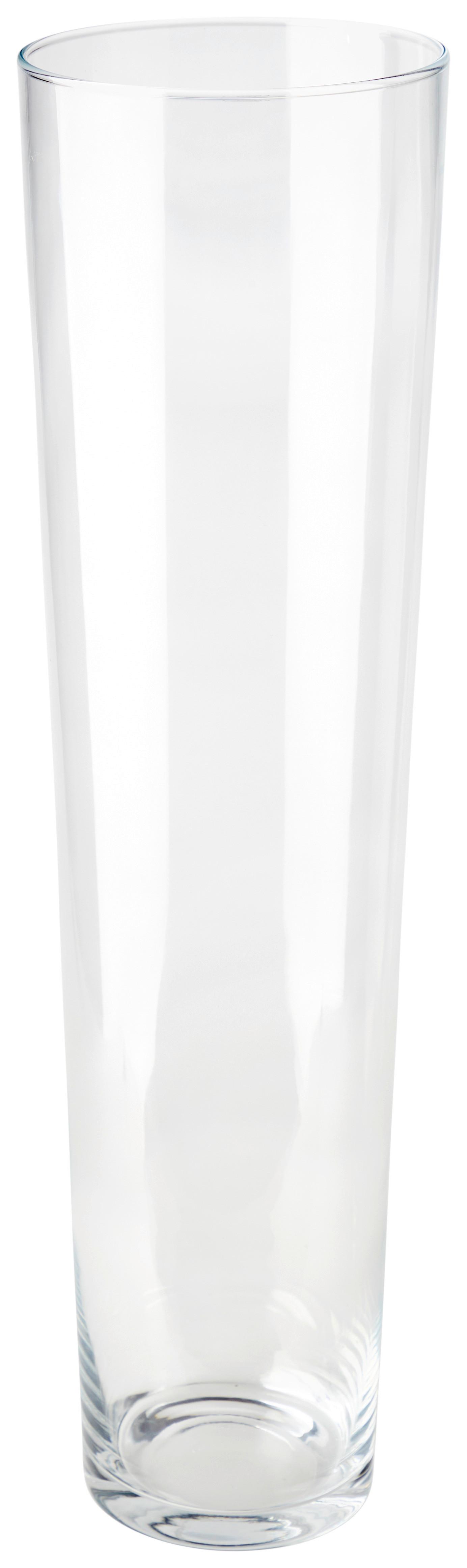 Vase Rebeka Konisch Kalk-Soda-Glas H: Ca. 69 Cm - Klar, Basics, Glas (19/70cm) - Ondega