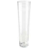 Vase Rebeka Konisch Kalk-Soda-Glas H: ca. 69 cm - Klar, Basics, Glas (19/69cm) - Ondega