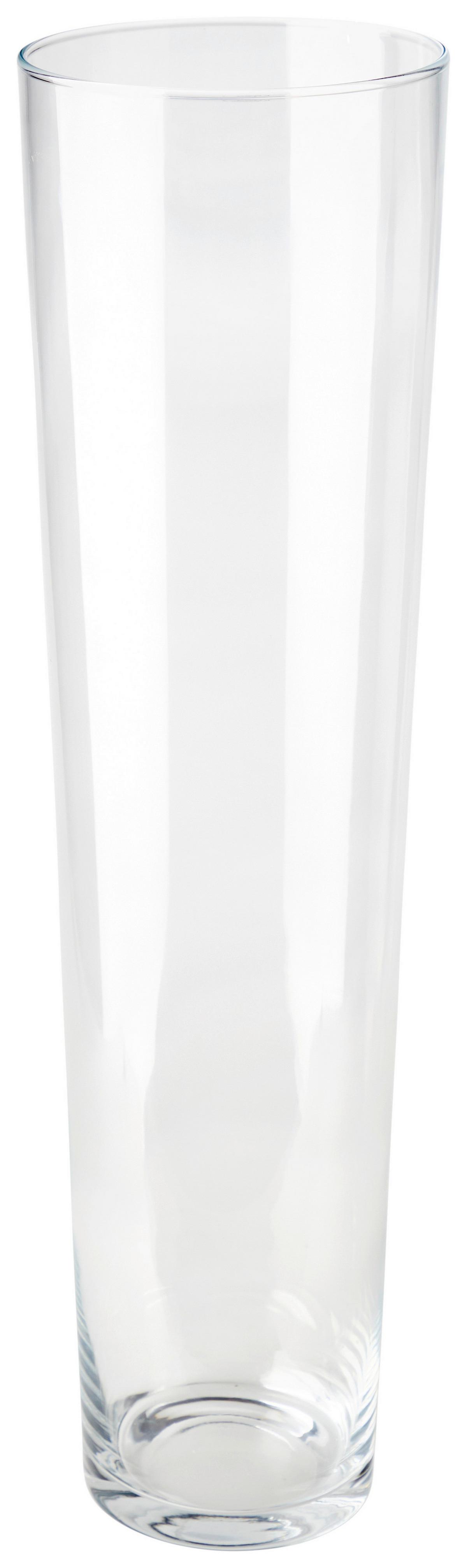Vase Rebeka Konisch Kalk-Soda-Glas H: ca. 69 cm - Klar, Basics, Glas (19/69cm) - Ondega