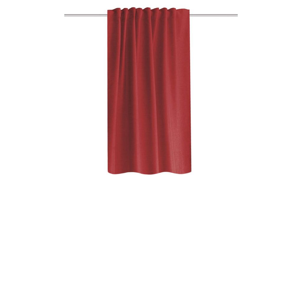 WÄRMESCHUTZVORHANG Eskimo Bordeaux B: 135 cm