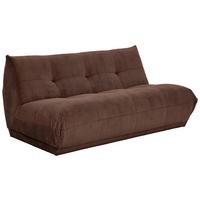 Modul Sofa Giselle 4er Sofa B: 180 cm Cord Braun - Braun, Trend, Textil (180/80/112cm) - Livetastic