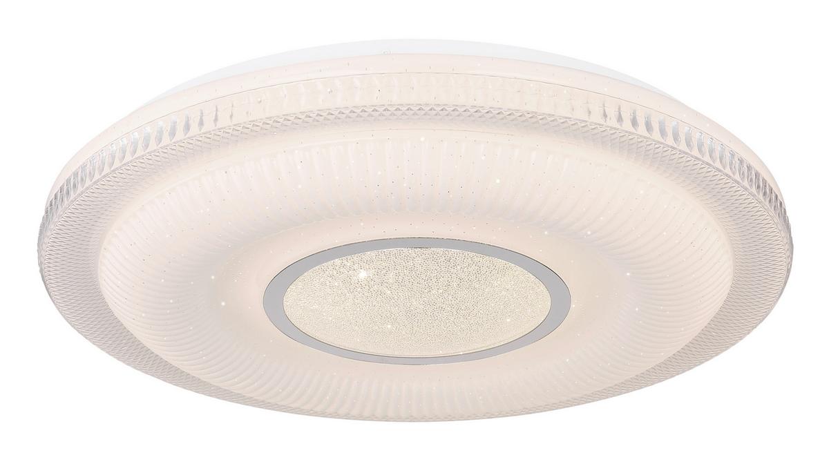 Led Mennyezeti Lámpa 48007fsh-30 Tuya - Design, műanyag/üveg (50/8,8cm) - Globo