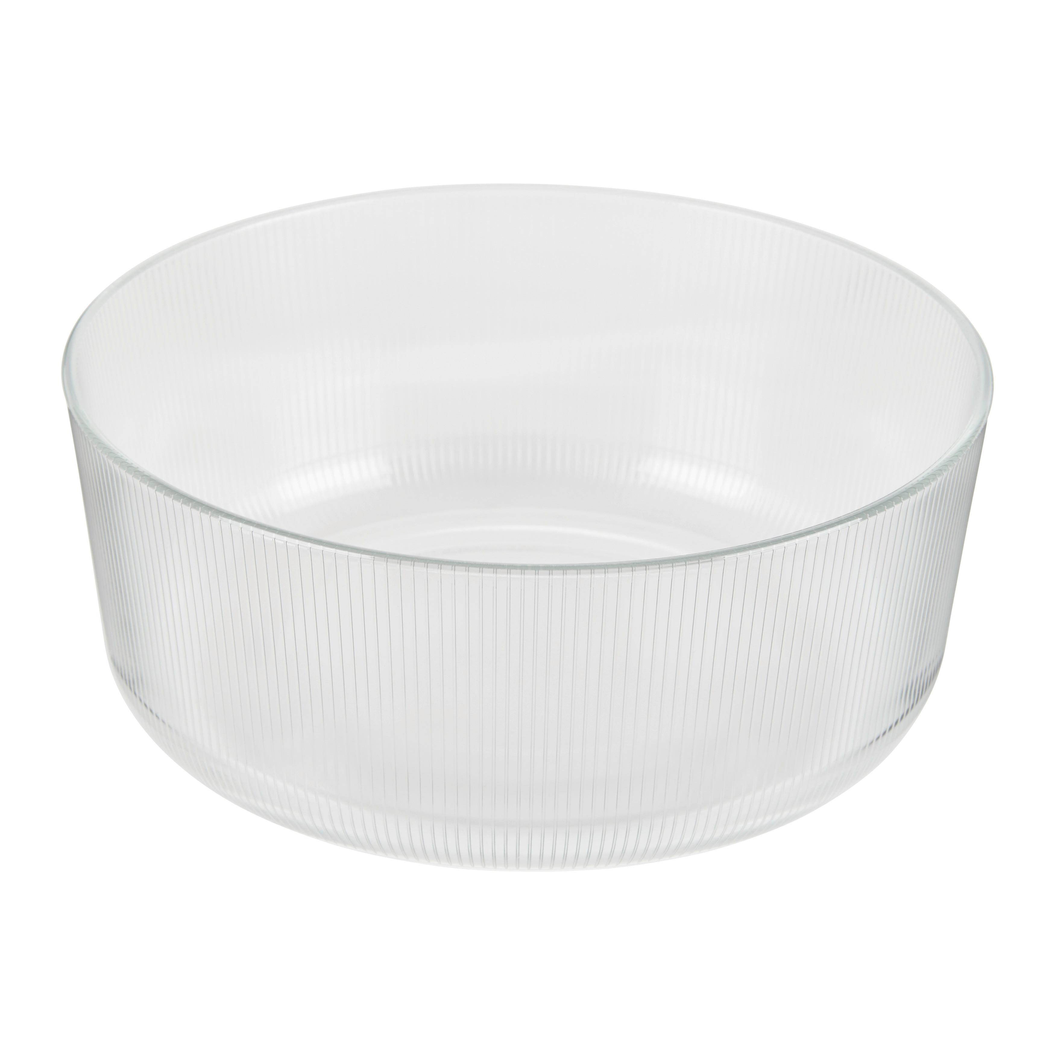 Üvegtál Bea - átlátszó, Design, Üveg (21,6/9cm) - Luca Bessoni