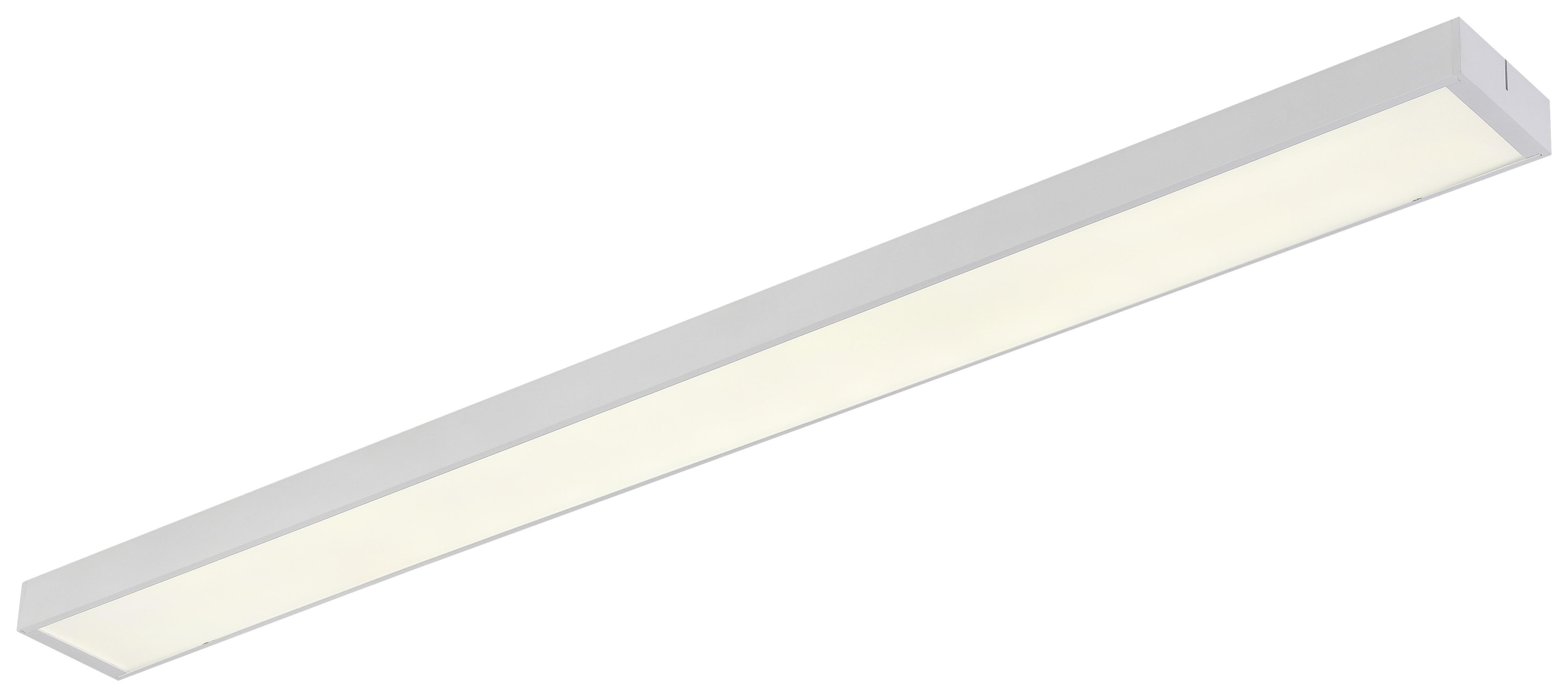 Stropní Led Svítidlo Danila, Včet. Led 36w - bílá, Moderní, kov/plast (118/10/4cm) - Modern Living