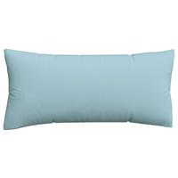 Kissenbezug Knitted 40x80 cm Jersey Hellblau - Hellblau, Basics, Textil (40/80cm) - Schlafgut