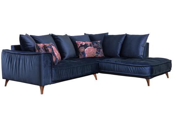 Sedacia Súprava Belavio - tmavomodrá, Moderný, textil (256/210cm) Sedacia Súprava Belavio - tmavomodrá, Moderný, textil (256/210cm)