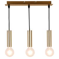 Pendelleuchte 50103035 Dallas - Goldfarben/Schwarz, Design, Metall (38/7/114.5cm)
