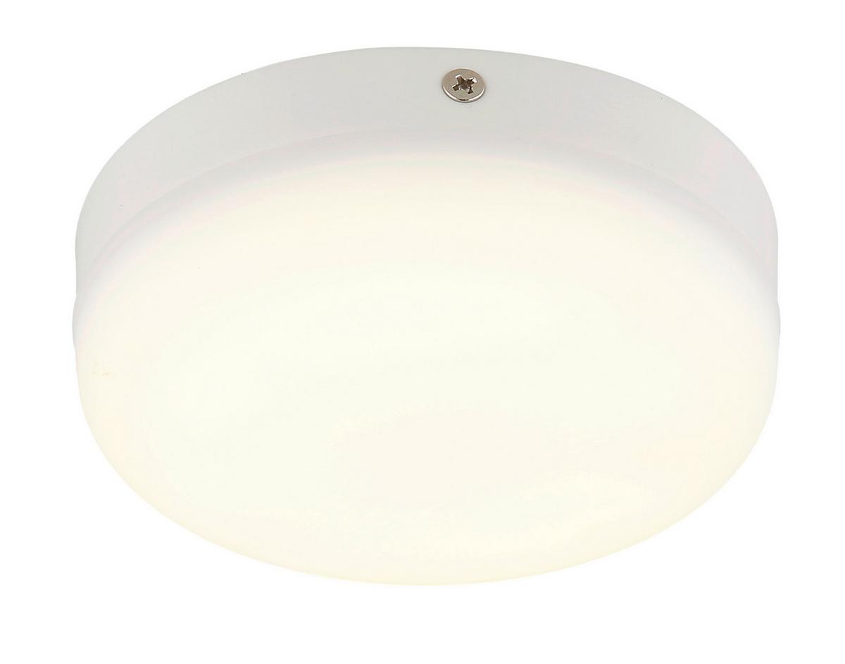 STROPNÍ LED SVÍTIDLO SMALI - bílá/opál, Moderní, plast (12/4,5cm) - Mömax