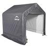 Zeltgarage Shed-In-A-Box 3,24m² - Grau, Basics, Kunststoff (180/180/180cm)