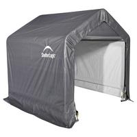 Zeltgarage Shed-In-A-Box 3,24m² - Grau, Basics, Kunststoff (180/180/180cm)