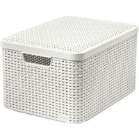 Kosár És Tető Krém Színben - krémszínű, Konventionell, műanyag (33/24,8/44,5cm) - Curver