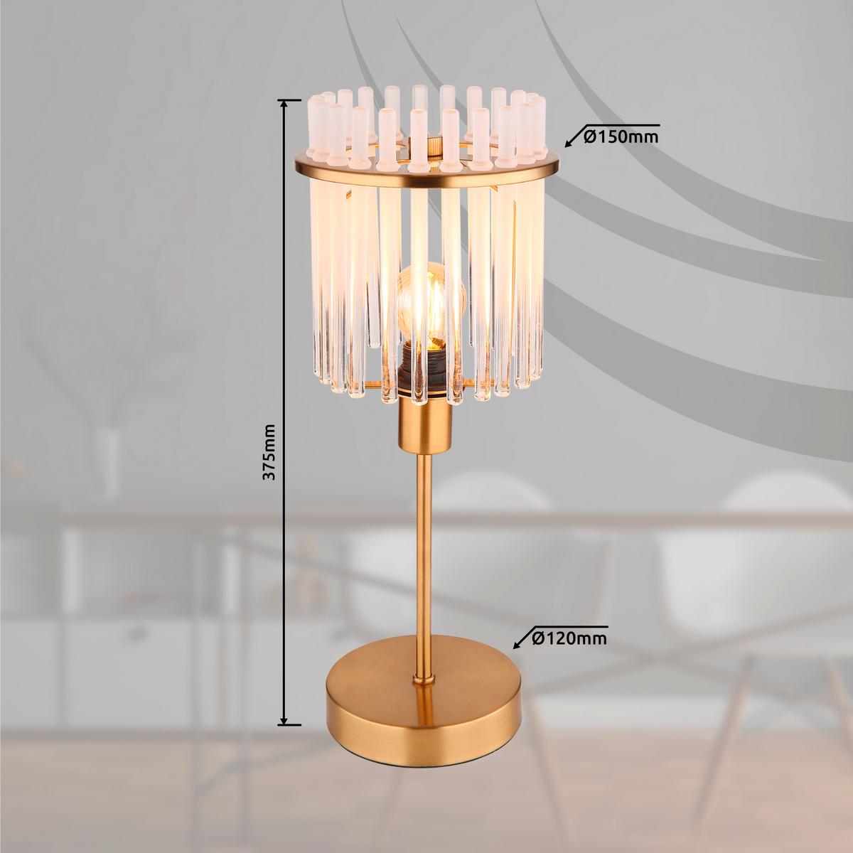 STOLNÁ LAMPA GORLEY - Konventionell (15/37,5cm) - Globo