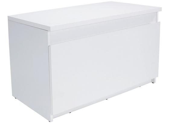 Lavica Do Predsiene/šatníka Trend - biela, Moderný, kompozitné drevo (90/49/38cm) Lavica Do Predsiene/šatníka Trend - biela, Moderný, kompozitné drevo (90/49/38cm)