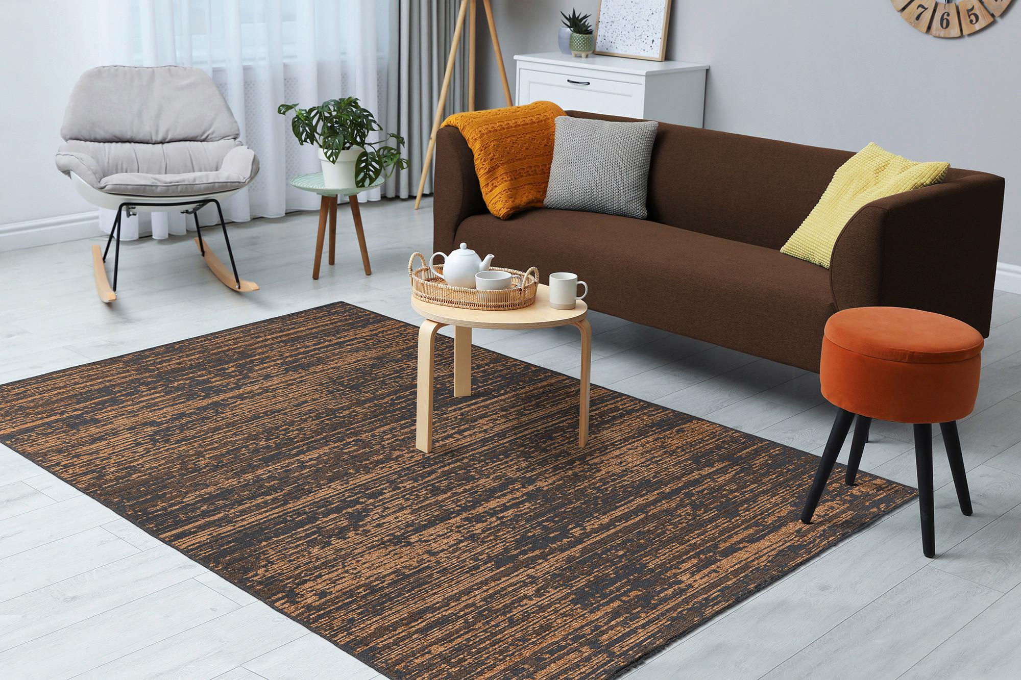 Teppich Kalevi 100 160x230 cm Kalevi 100 - Gelb, KONVENTIONELL, Textil (160/230cm)