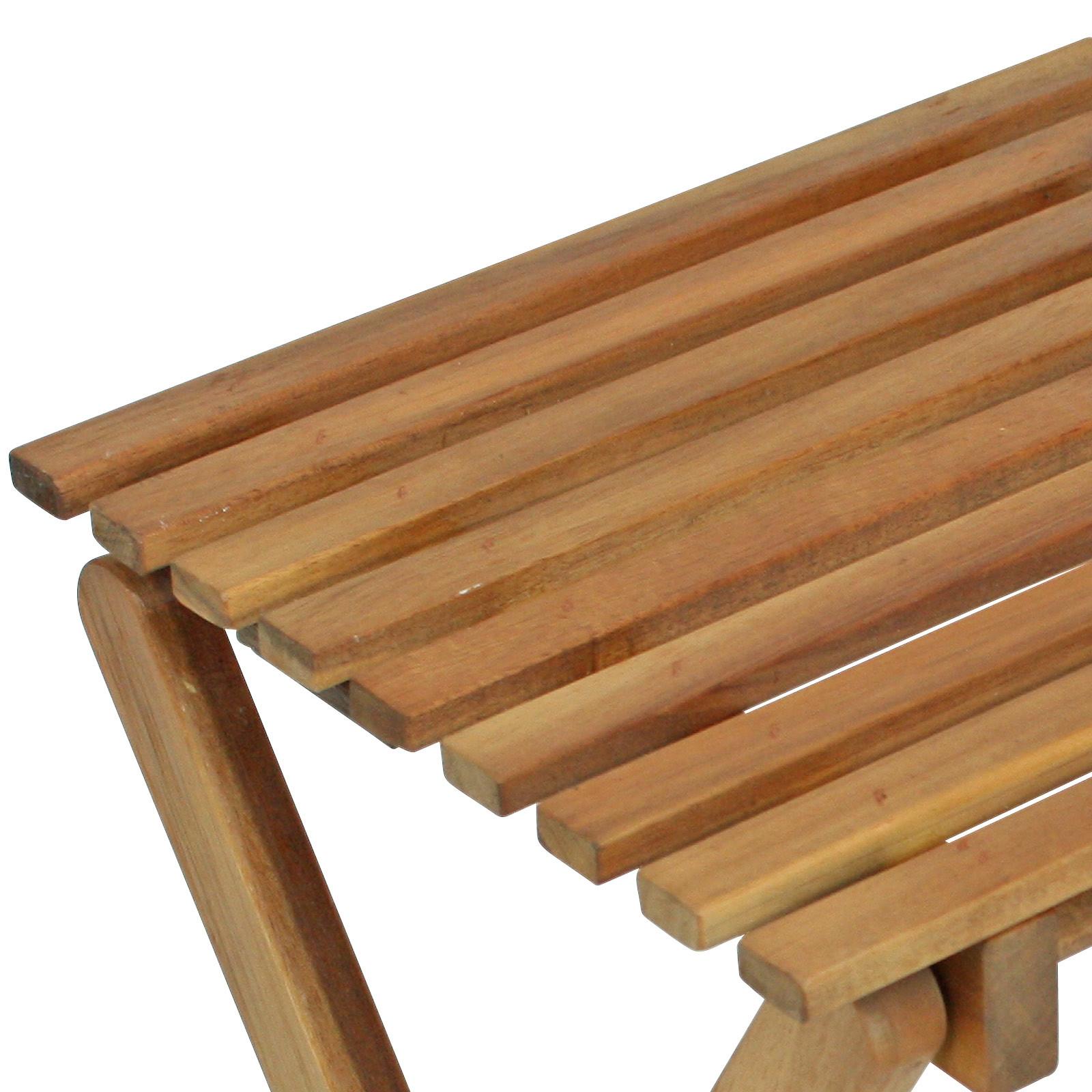 Klapphocker Tacoma - Braun, Basics, Holz (29/37/26,5cm)