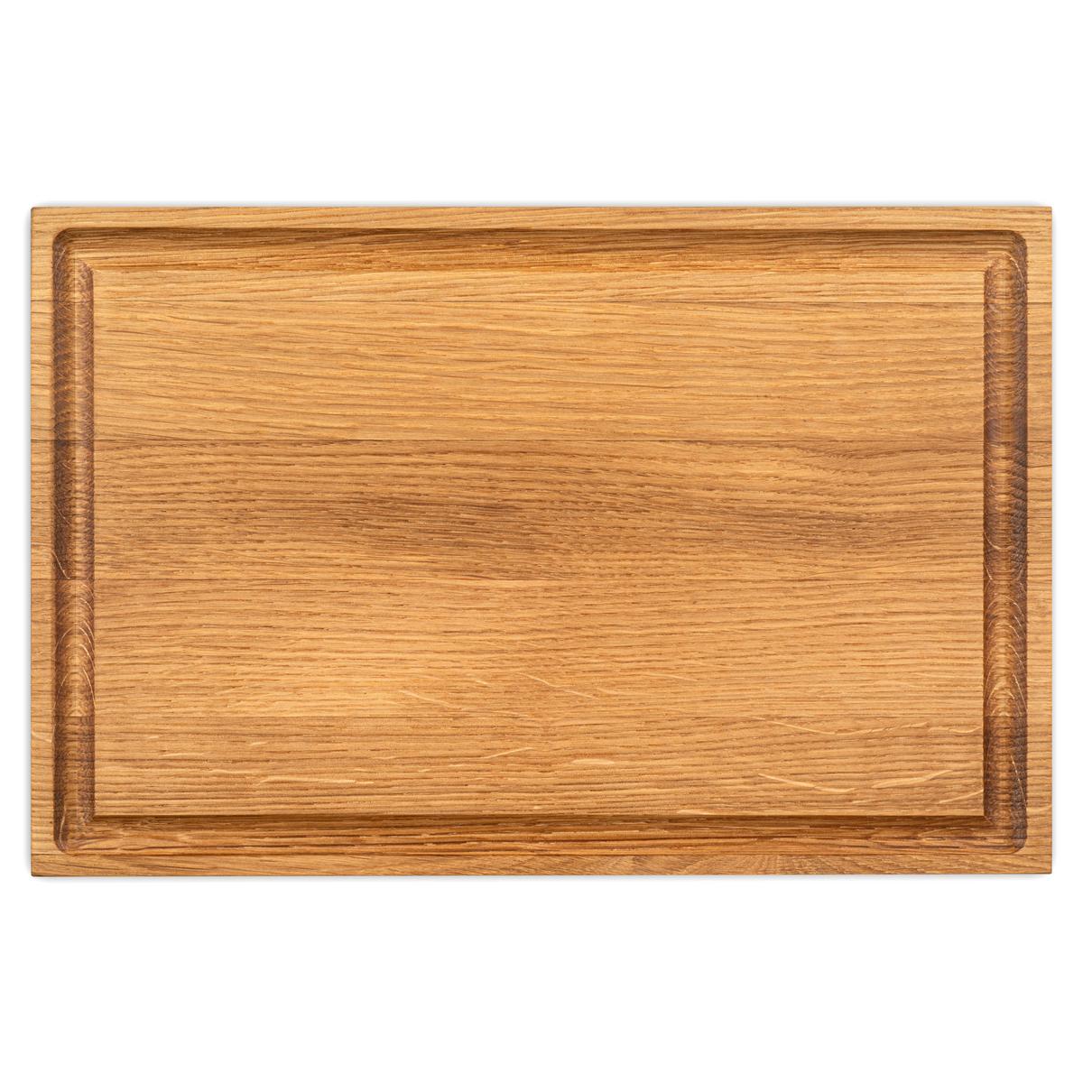 Schneidebrett Löwenburg Eichefarben B: 33 cm - Eichefarben, Basics, Holz (33/3/22cm)