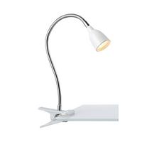 Tischleuchte Tulip Clip - Weiß, Basics, Metall (11,5/12/10,5cm) - Markslöjd