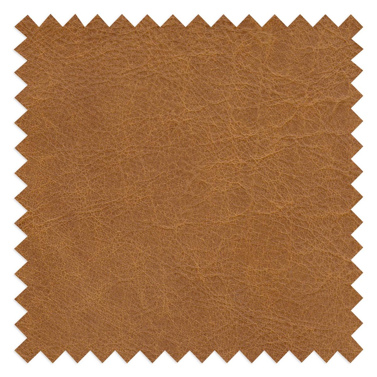 Relaxliege Swing Black Cognac B: 65 cm - Cognac/Schwarz, Design, Leder (65/65-95/171cm) - Livetastic