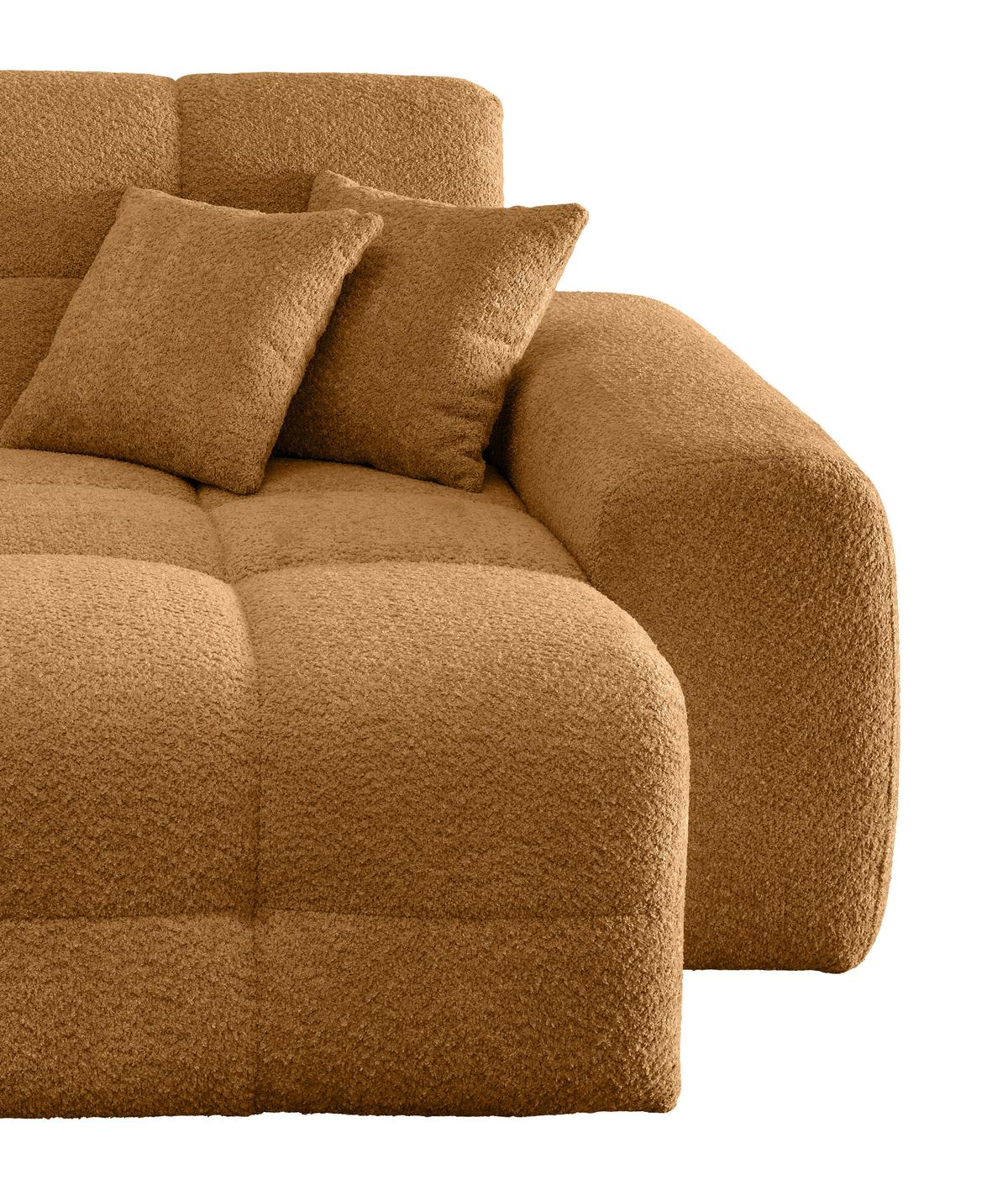 XXL-Sessel Bosco, Goldfarben B: 181 cm - Goldfarben/Schwarz, MODERN, Textil (181/87/155cm) - Livetastic