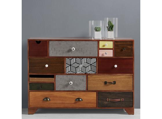 Komoda Heather - viacfarebná, Moderný, kov/drevo (115/81/38cm) - Mömax modern living Komoda Heather - viacfarebná, Moderný, kov/drevo (115/81/38cm) - Mömax modern living