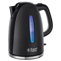 Wasserkocher Textures Plus 2,4 Kw - Schwarz, Basics, Kunststoff (16,0/23,8/20,8cm) - Russell Hobbs
