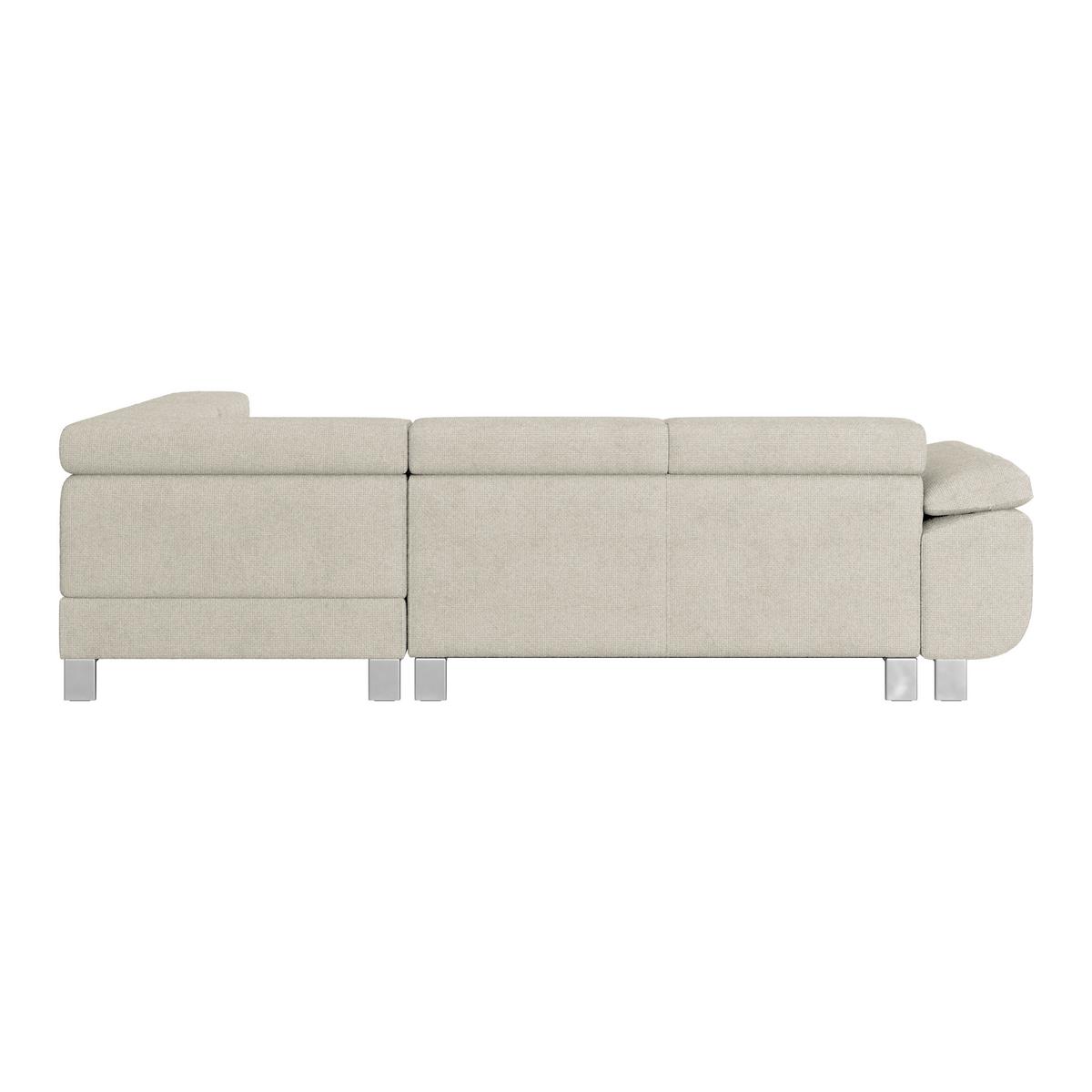 Ecksofa Savona - Greige, MODERN, Textil (270/230cm) - Ondega