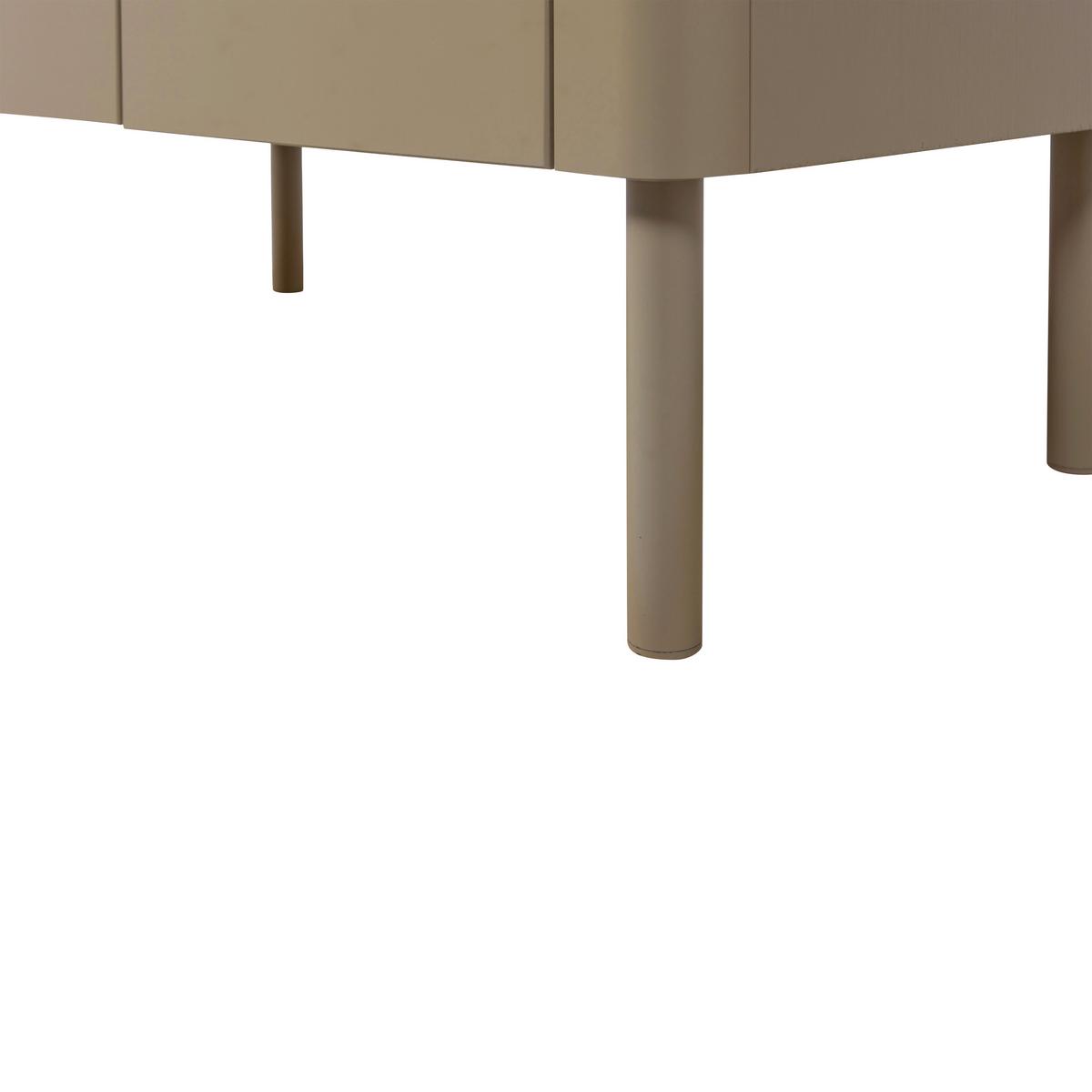 Schuhschrank Gunnar Schlammfarben B: 85 Cm - Schlammfarben/Schwarz, Design, Holz (85/135/39cm) - Livetastic