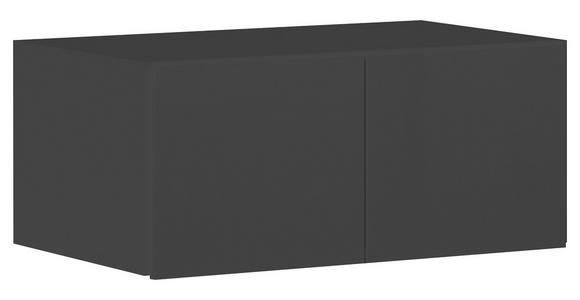 Aufsatzschrank 91 cm Max-Extra Grau - Grau, KONVENTIONELL, Holzwerkstoff (91/39/54cm) - James Wood