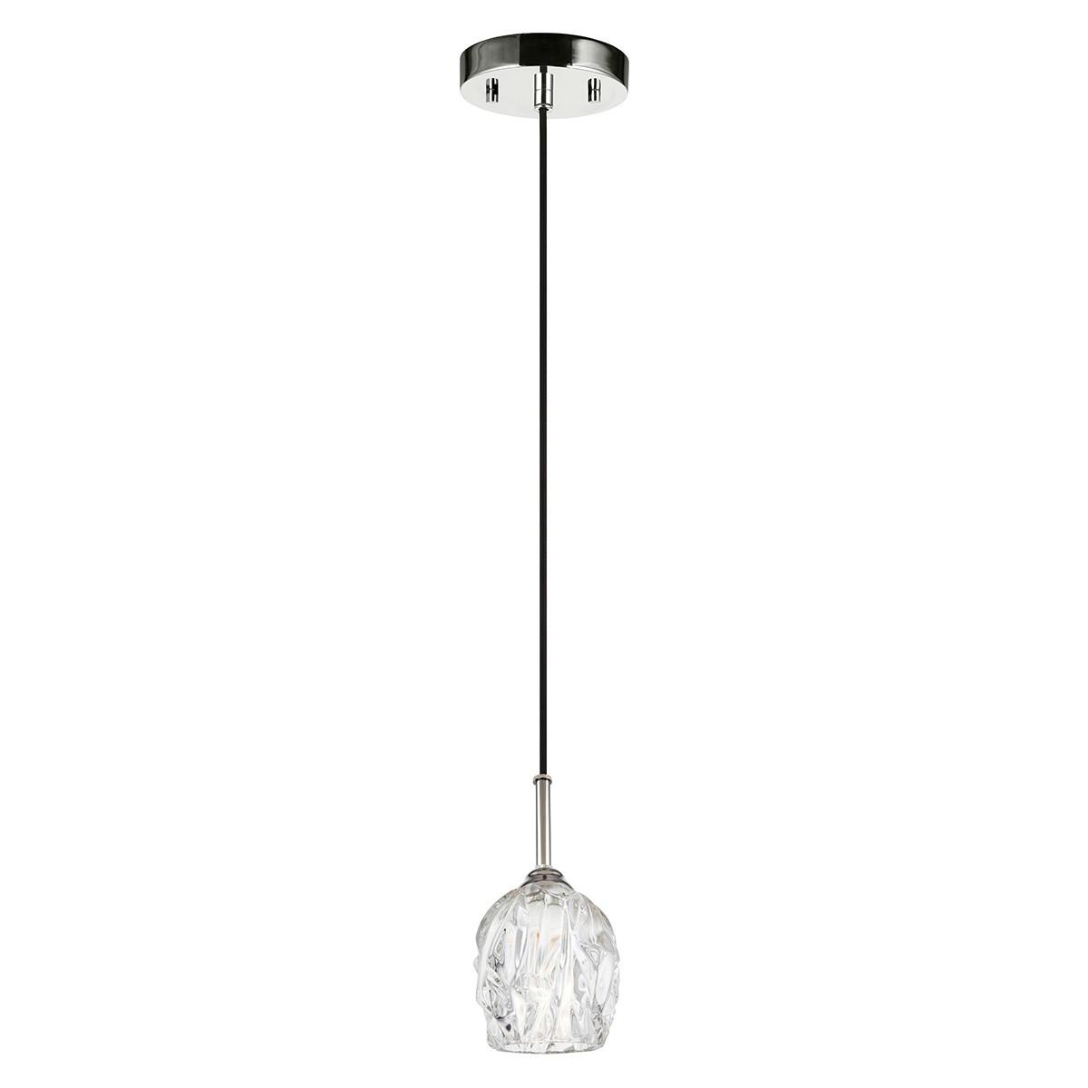 HÄNGELEUCHTE FE-RUBIN-MP - Nickelfarben, KONVENTIONELL, Glas/Metall (11.1/32.3cm) - Elstead Lighting