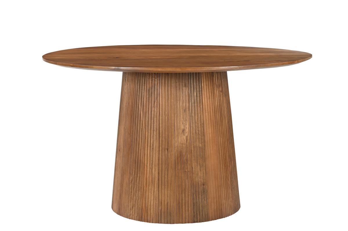 ESSTISCH Naturfarben L: 130cm - Naturfarben, MODERN, Holz (130/130/76cm) - MID.YOU
