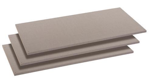 Einlegeböden 3er-set Bxt 88x45 Cm Leinenstruktur