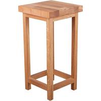 Gartenhocker Eichefarben Geölt - Eichefarben, Basics, Holz (30/60/30cm) - Gardenson