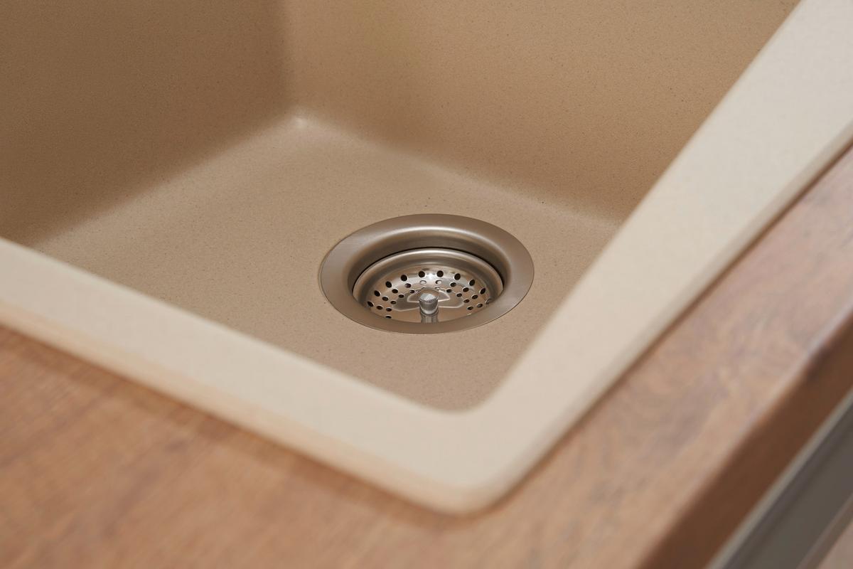 Spüle Respekta Granitspüle - Beige, Trend, Stein (86/20/50cm) - Respekta
