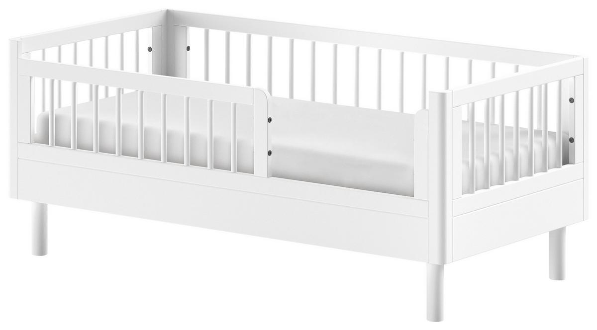 BETT Forrest Weiß 70x140cm - Weiß, MODERN, Holz (70/140cm) - Vipack