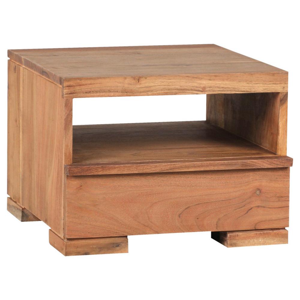 Nočný stolík z masívneho dreva Mumbai