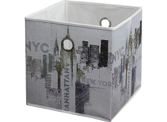 Skladací Box Nyc - viacfarebné, Moderný, textil (32/32/32cm) Skladací Box Nyc - viacfarebné, Moderný, textil (32/32/32cm)
