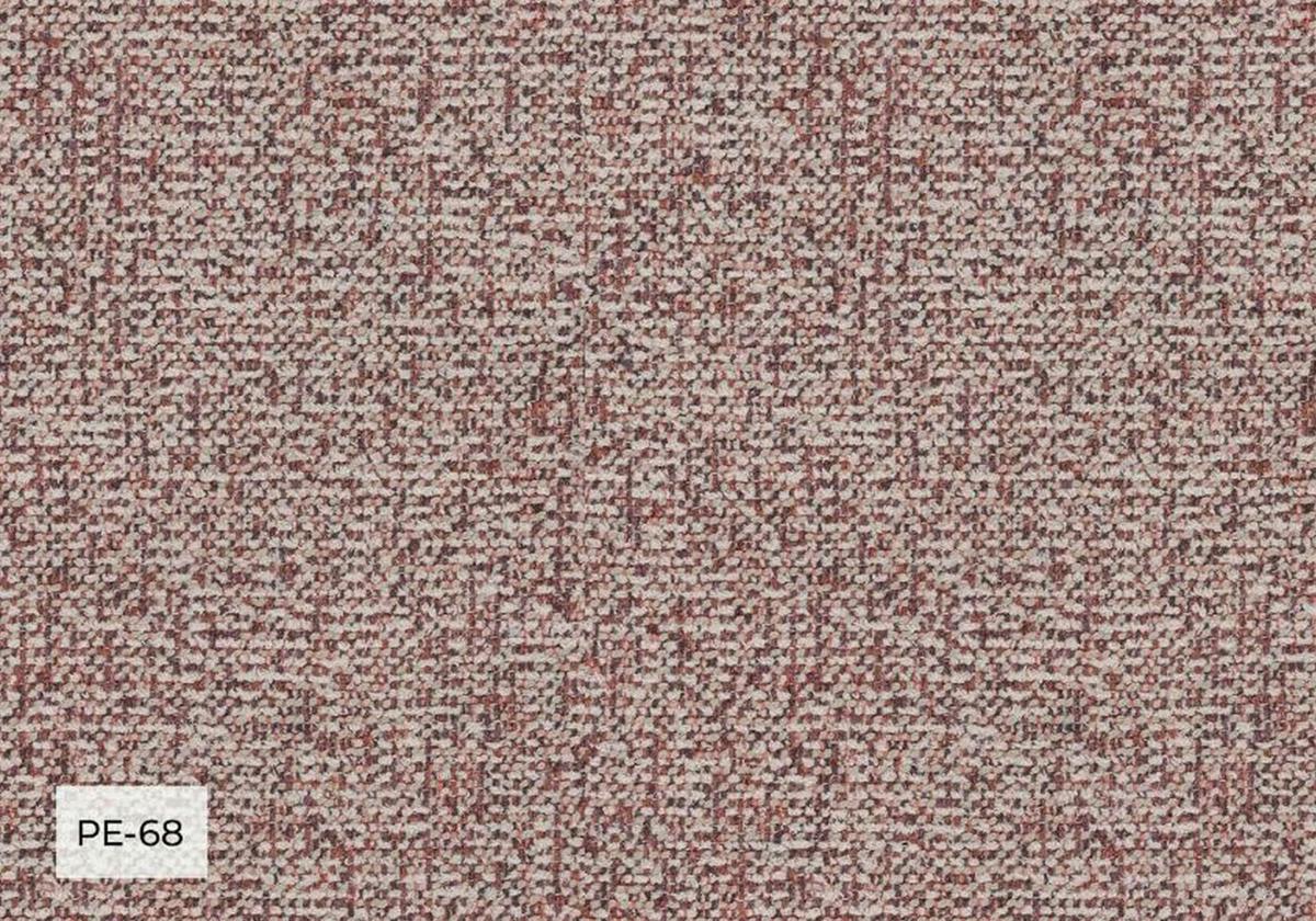 Sofaelement Lulu Rot B: 91cm - Rot/Schwarz, Design, Textil (91/94/91cm) - MID.YOU