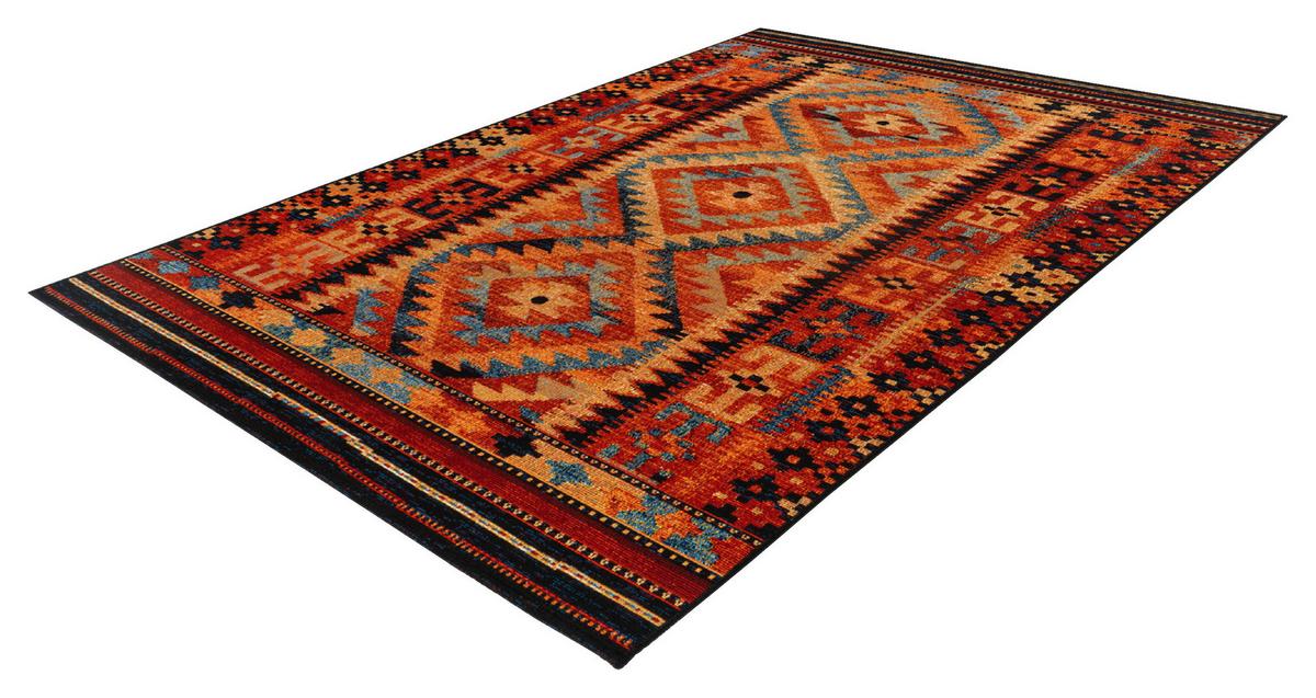 Outdoorteppich My Gobelina - Rot/Multicolor, Design, Textil (160/230cm) - Obsession