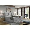 Boxspringbett Swing Taupe H2xh3 200x200 cm - Taupe, Design, Holzwerkstoff/Textil (200/200cm) - MID.YOU