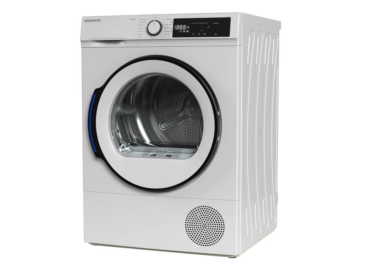 Wärmepumpentrockner 10840885 - Td-B7gp1wd0-De - Weiß, Basics, Metall (84.5/59.6/60.9cm) - Daewoo