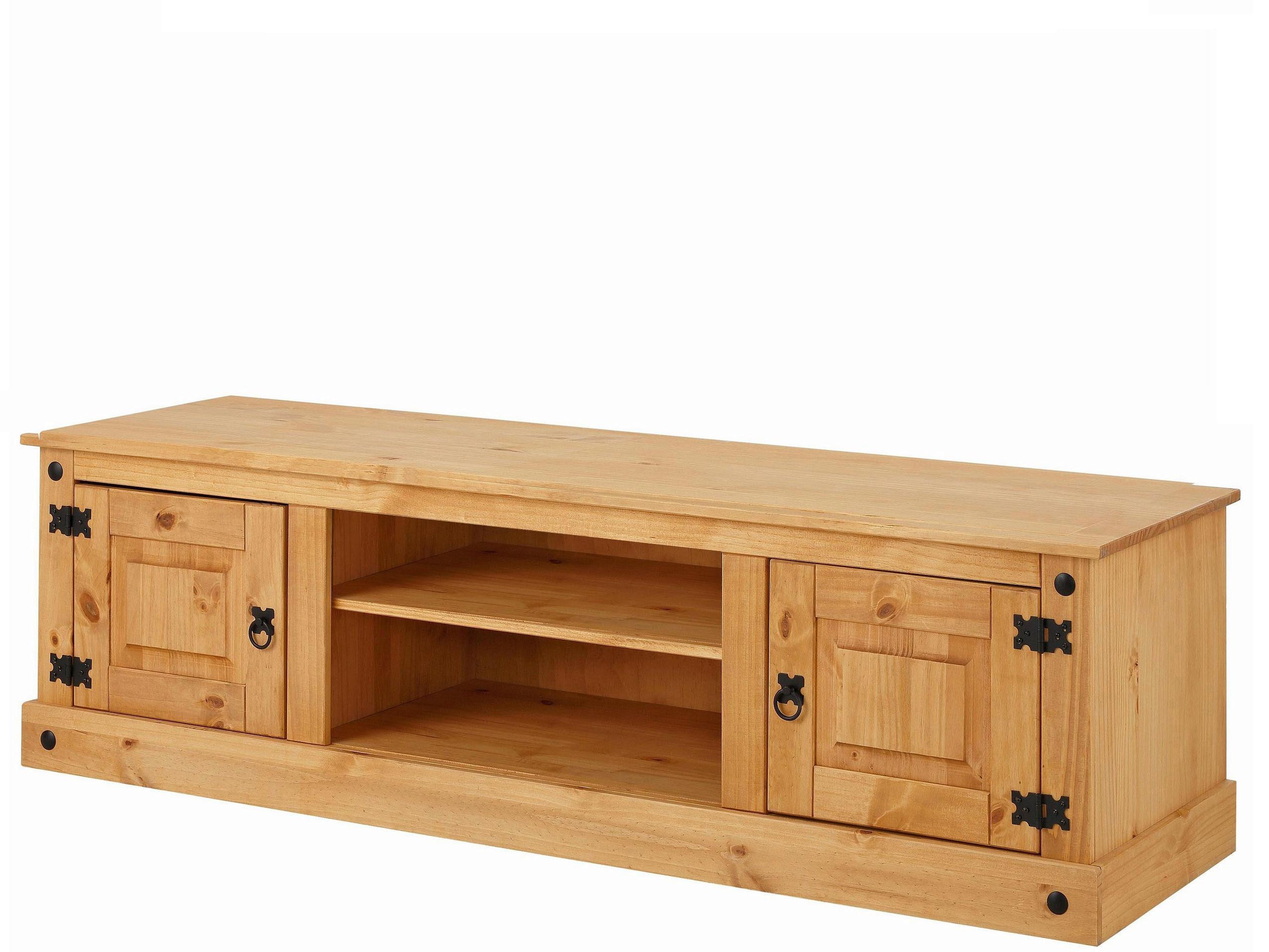 Lowboard Mexico Naturfarben B: 160cm - Naturfarben, Design, Holz (160/45/45cm) - MID.YOU