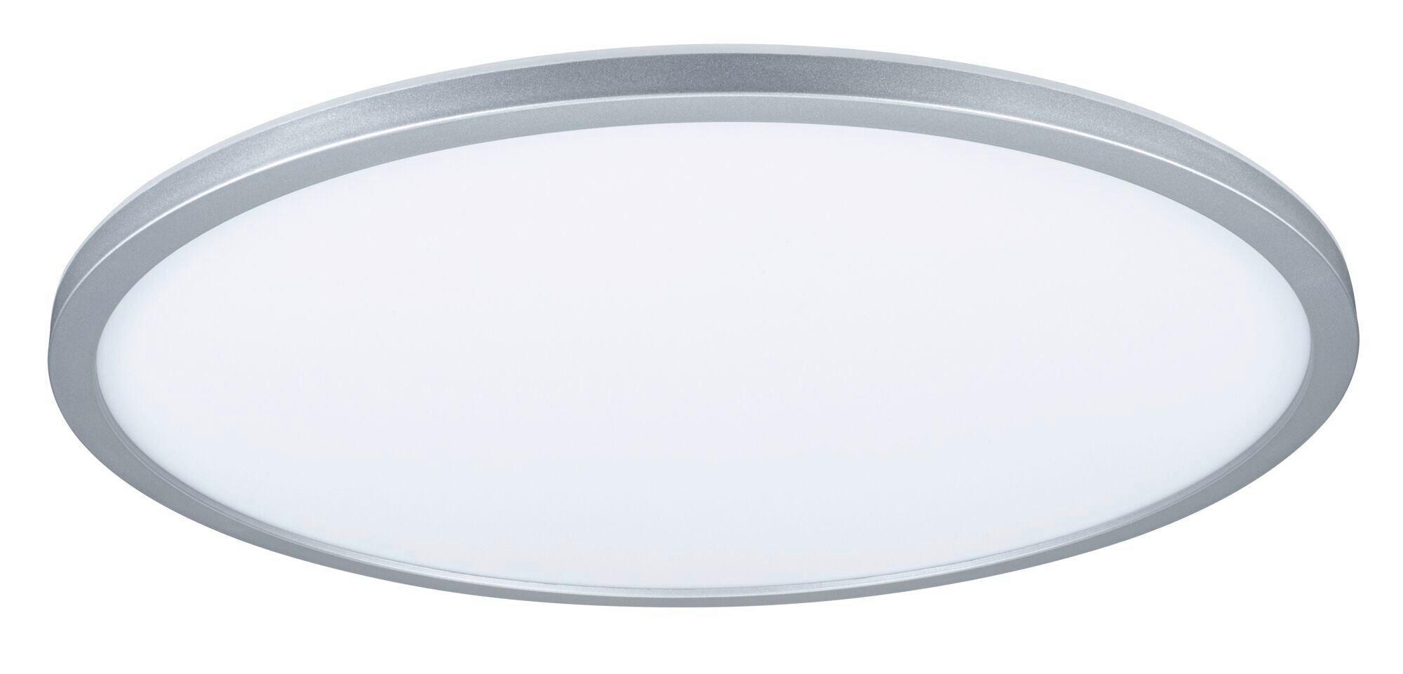 Led-paneel Ø 42 Cm Rund Dimmbar - Chromfarben, Basics, Kunststoff (42/2,8cm) - Paulmann
