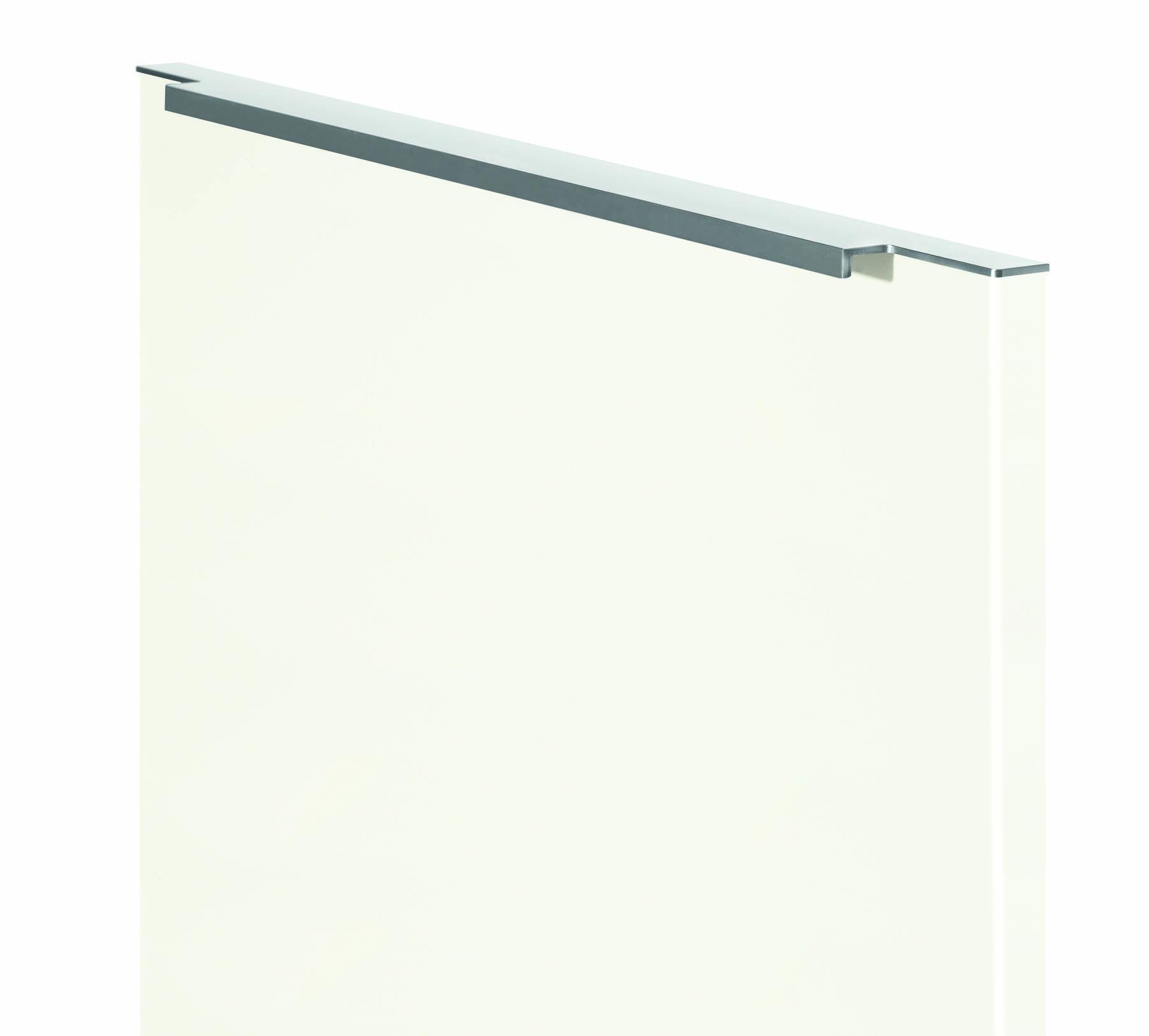 Griffleiste Edelstahlfarben Griffe - Edelstahlfarben, MODERN, Metall - Vertico