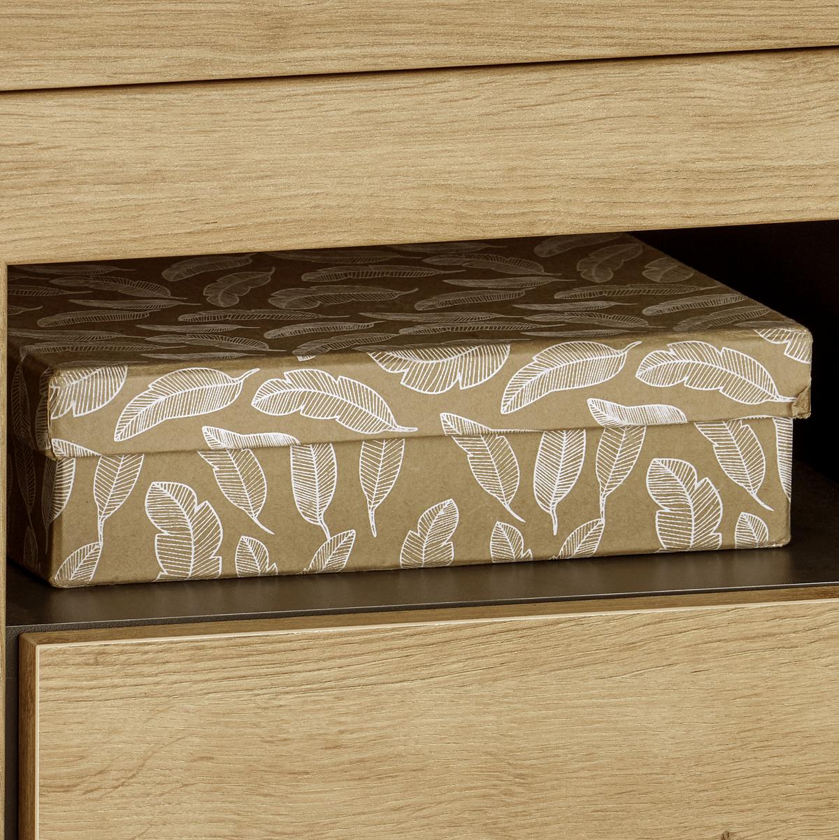 Garderobenbank Harvey B: 85,2 cm Lade + Fächer, Eiche Dekor - Eichefarben/Anthrazit, LIFESTYLE, Holzwerkstoff (85,2/50,5/38,5cm)