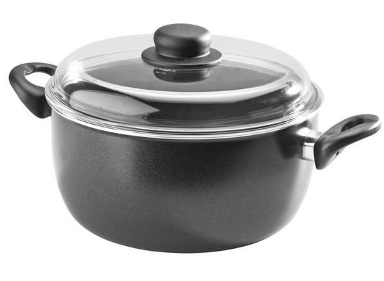 Fazék Achim - Átlátszó/Fekete, konvencionális, Üveg/Fém (4,5l) - Ombra Fazék Achim - Átlátszó/Fekete, konvencionális, Üveg/Fém (4,5l) - Ombra