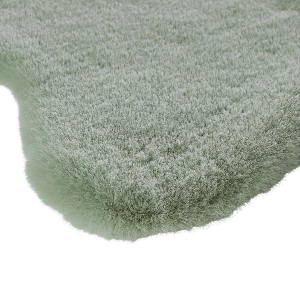UMELÁ KOŽUŠINA rôzne farby - zelená/mokka, Romantik / Landhaus, textil/kožušina (90/60cm) - Modern Living